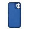 Apple iPhone 12 Mini Soft Silicone Case Blue with Camera Cover High Quality - Bild 2