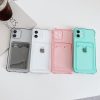 iPhone 11 TPU Shockproof Protective Wallet Case Transparent - Bild 6