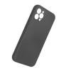 iPhone 12 Pro Soft Silicone Case Black with Camera Cover - Bild 2