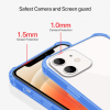 iPhone 12 mini Shockproof Case Blue - Bild 5