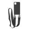 Apple iPhone 11 Pro Liquid Silicone Phone Cover With Hand Rope High Quality Black