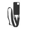 Apple iPhone 11 Pro Liquid Silicone Phone Cover With Hand Rope High Quality Black - Bild 2