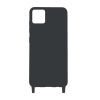 Apple iPhone 11 Pro Liquid Silicone Phone Cover With Hand Rope High Quality Black - Bild 4
