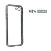 Apple iPhone 7/8 Luxury Classic Square Frame Protection Case Sliver With Soft Thin Transparent Camera Protector High Quality