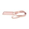 Apple iPhone XS Max Liquid Silicone Phone Cover With Hand Rope High Quality Sand Pink - Bild 3