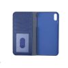 Flip Stand Leather Wallet Card holder Case Blue For iPhone XS Max - Bild 3