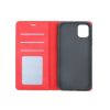 Flip Stand Magnetische Leather Case For iPhone 11 Red - Bild 3