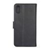 Flip Stand Leather Case For iPhone X/XS Black - Bild 2