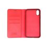 Flip Stand Leather Case For iPhone XR Dark Red - Bild 2