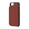 PU Leather Back Flip Kickstand Card Case Brown For iPhone 6/6S/7/8