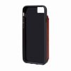 PU Leather Back Flip Kickstand Card Case Brown For iPhone 6/6S/7/8 - Bild 6