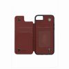 PU Leather Back Flip Kickstand Card Case Brown For iPhone 6/6S/7/8 - Bild 7
