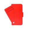 Flip Stand PU Leather Kickstand Card Case Red For iPhone X/XS - Bild 3