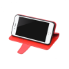 Flip Stand PU Leather Kickstand Card Case Red For iPhone X/XS - Bild 5
