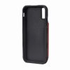 PU Leather Back Flip Kickstand Card Case Brown For iPhone X/XS - Bild 2