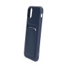 Original Candy Flower Wallet Card Slot Phone Case for iPhone 11 Blue Soft Silicone Shockproof Cover - Bild 3