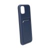 Original Candy Flower Wallet Card Slot Phone Case for iPhone 11 Blue Soft Silicone Shockproof Cover - Bild 4