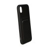 Original Candy Flower Wallet Card Slot Phone Case for iPhone XR Black Soft Silicone Shockproof Cover - Bild 2