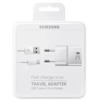 Samsung USB-C Snabbladdare EP-TA20 - Vit