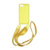 Silikonskal med Rem/Halsband iPhone 7/8/SE (2020/2022) - Gul - Bild 3