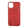 iPhone 11 Pro Max PU Leather Kickstand Card Pocket Case Red - Bild 4