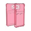 iPhone 11 Pro TPU Shockproof Protective Wallet Case Pink