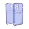 iPhone 11 Pro TPU Shockproof Protective Wallet Case Purple