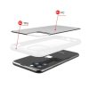 iPhone 11 Pro Transparent Shockproof With TPU Edge Case White - Bild 4