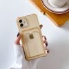 iPhone 11 TPU Shockproof Protective Wallet Case Yellow