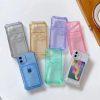 iPhone 11 TPU Shockproof Protective Wallet Case Yellow - Bild 4