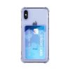 iPhone XS Max TPU Shockproof Protective Wallet Case Purple - Bild 2