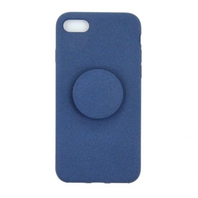 Fitted Case TPU With Kickstand For iPhone 7/8 Blue
