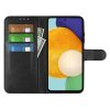 Flip Stand Leather Wallet Case For Samsung Galaxy A13 4G Black - Bild 3