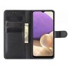 Flip Stand Leather Wallet Case For Samsung Galaxy A32 5G Black - Bild 2