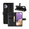 Flip Stand Leather Wallet Case For Samsung Galaxy A32 5G Black - Bild 4