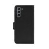 Flip Stand Leather Wallet Case For Samsung Galaxy S22 5G Black - Bild 5