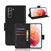Flip Stand Leather Wallet Case For Samsung Galaxy S22 5G Black - Bild 7