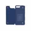 iPhone 7 Plus/8 Plus PU Leather Back Flip Wallet Case Blue - Bild 3