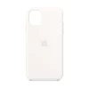 Apple iPhone 11 Silikonskal (vit)
