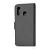 Flip Stand Leather Wallet Case For Samsung A40 Black - Bild 2