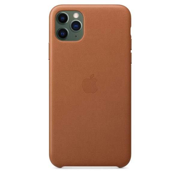 iPhone 11 Pro Max Leather Case - Saddle Brown - Bild 3