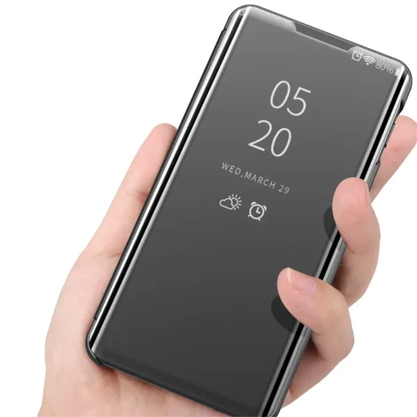IPhone 13 Pro Max fönsterfodral - Svart - Bild 3