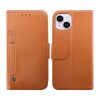 iPhone 15 Plånboksfodral Extra Kortfack Rvelon - Brun