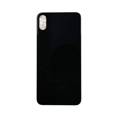 iPhone XS Max Baksida Med Bakglas - Svart