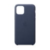 Apple Leather Case för iPhone 11 Pro - Blå