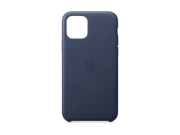 Apple Leather Case för iPhone 11 Pro - Blå