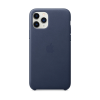Apple Leather Case för iPhone 11 Pro - Blå - Bild 3