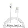 SiGN Lightning-kabel till iPhone / iPad, MFi-certifierad, 5V, 2.1A, 1m - Vit