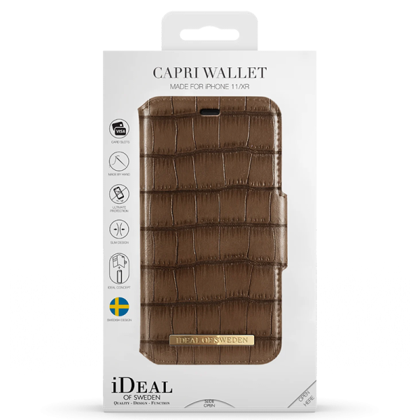 iDeal Of Sweden Fashion Fodral för iPhone 11/XR - Capri Brown - Bild 2