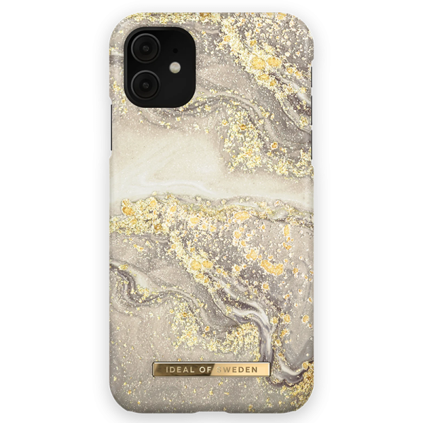 iDeal Of Sweden Fashion Skal för iPhone 11 & XR - Sparkle Greige Marble